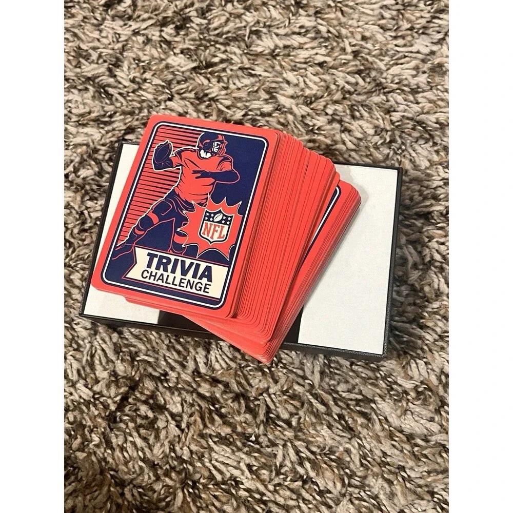NFL Trivia Challenge - 50 Cards / 250 Questions
